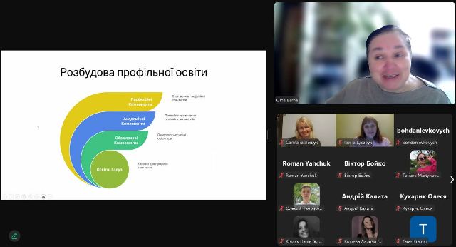 Лекторка - експертка проєкту «Освіта для життя»